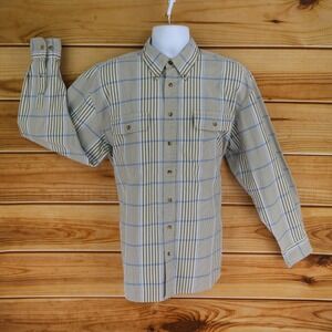 Rugged Button-Up Shirt Mens‎ Size XL Thick Quality Fabric Clearwater Outfitters